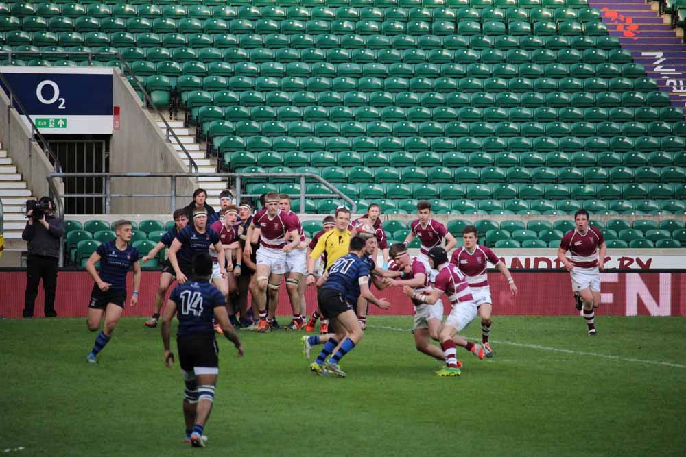 Natwest Schools Cup Final - Bromsgrove crowned champions, 25th March 2015. Photo Credit: Andrew Bull